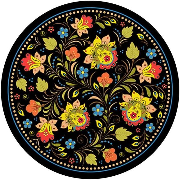 PopSockets Retro Flowers Seamless Pattern Trendy Floral Art Swappable PopGrip - Picture 3 of 8